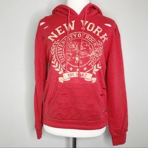 Forever 21 distressed sweater size M